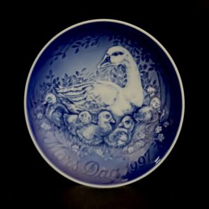 2d5 Danish Vintage Mors Dag Plate.