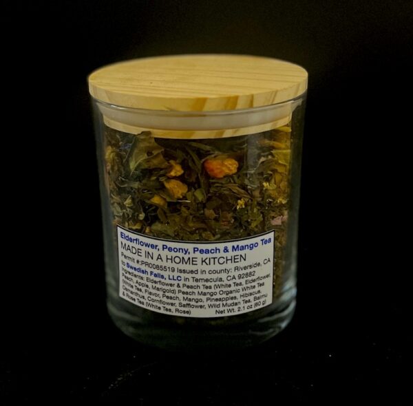 4j9 Elderflower, Peony, Peach & Mango Jar