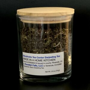 4j5 Stockholm Tea Center Darjeeling Tea Jar