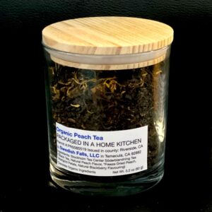 4dk Organic Peach Tea Jar